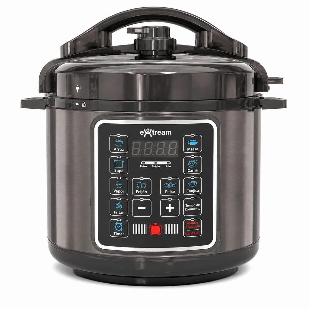 Panela de Pressão Elétrica 6L Extream SmartCook Pro
