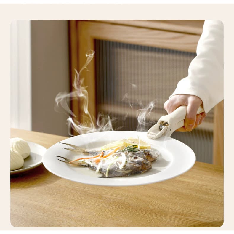 FaSoLa Tigela Grabber Ferramenta Anti-Queimadura , Clipe De Prato De Vapor Doméstico De Cozinha , Criativa Multifunciona