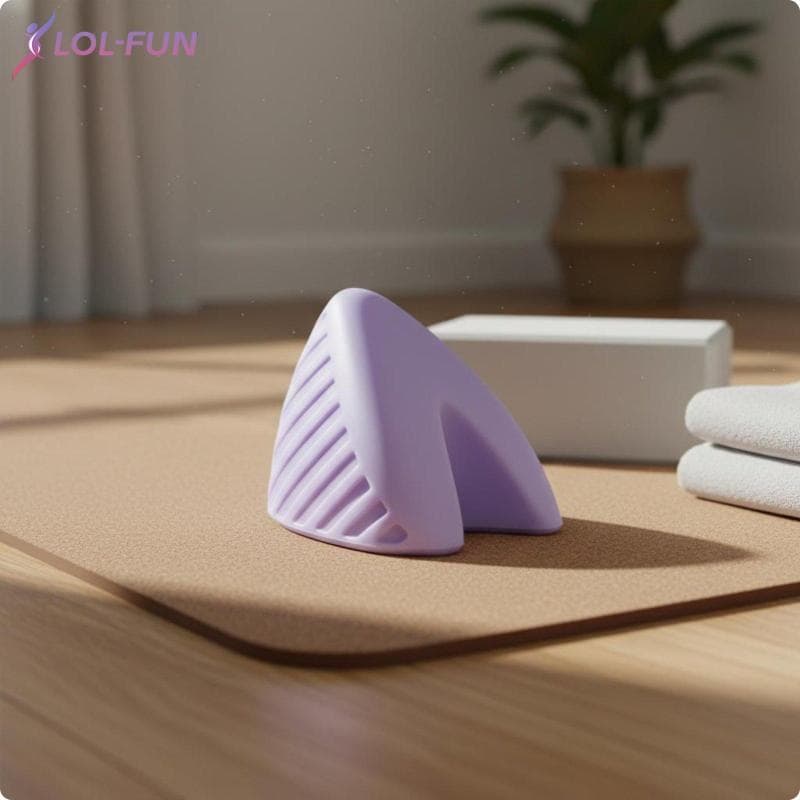 [Brcolaxi1] Triangular Silicone Massagem Ferramenta Alívio Muscular Varanda Dispositivo Massageador Manual Para Academia