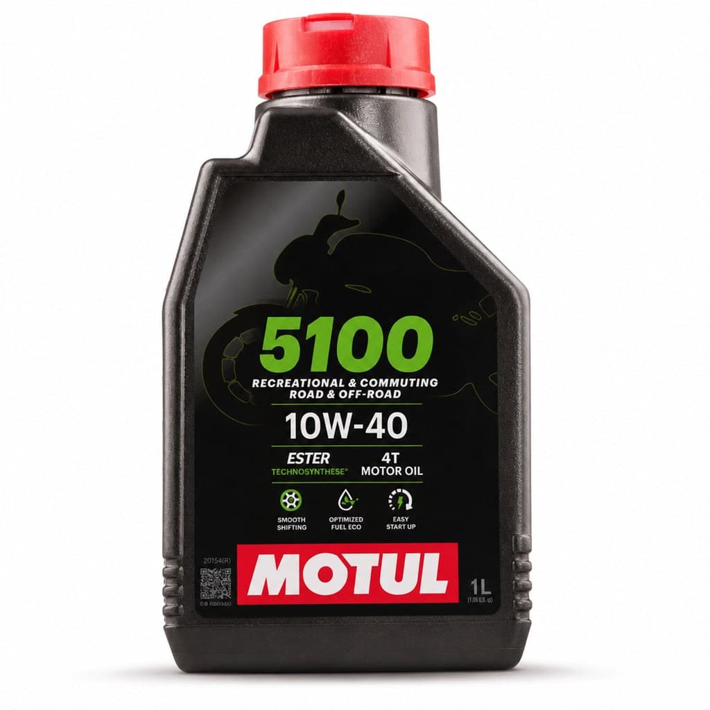 Óleo Para Motor De Moto Motul 5100 10w40 4t 1L