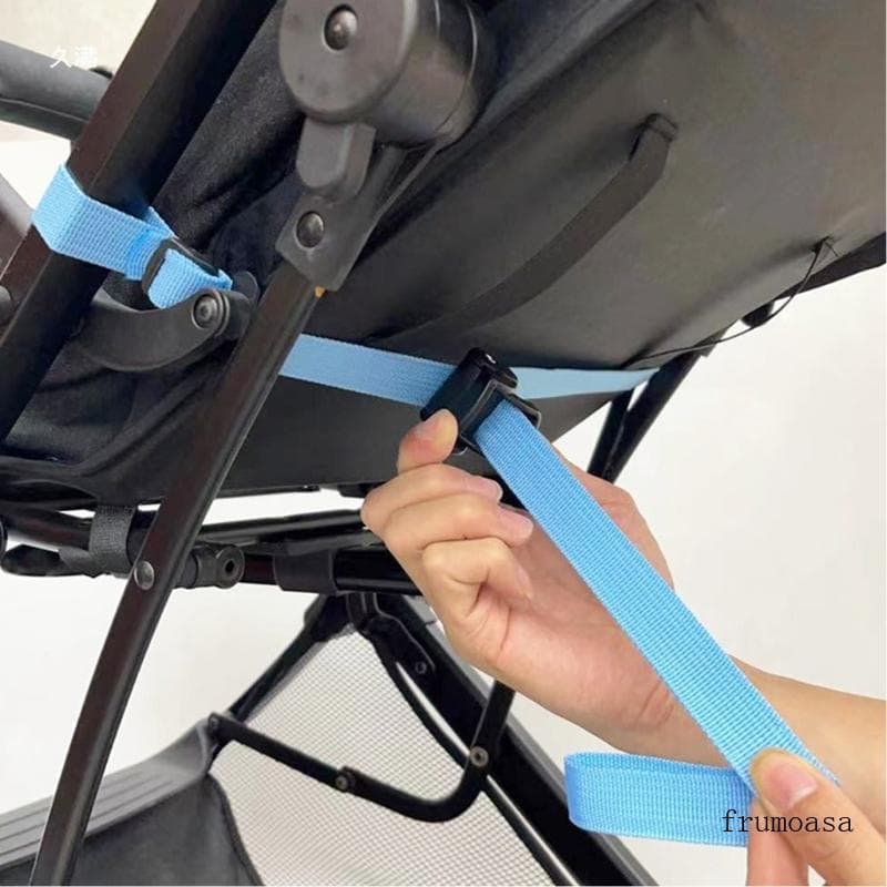 Fru Alça Ajustadora Para Carrinho Bebê, Tecido Nylon A Rasgos, Configuração Fácil, Solução Armaze