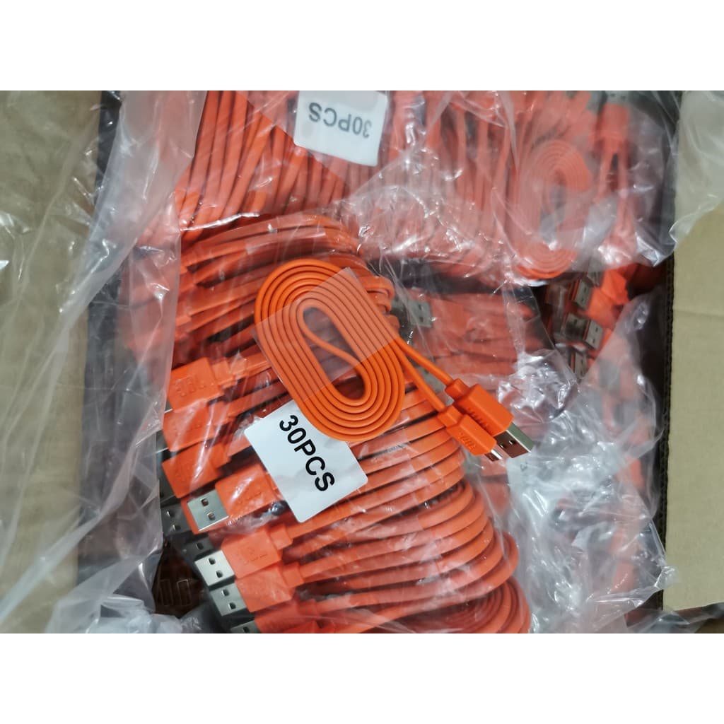Cabo de dados V8 laranja vermelho