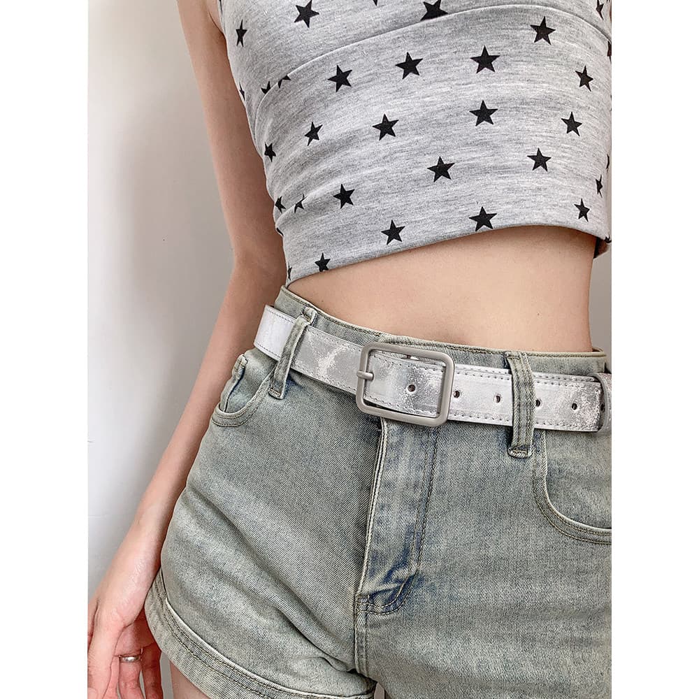cinto feminino cinto feminino plus size Cinto feminino nicho Retro angustiado Crack Design Jeans cinto decorativo menina
