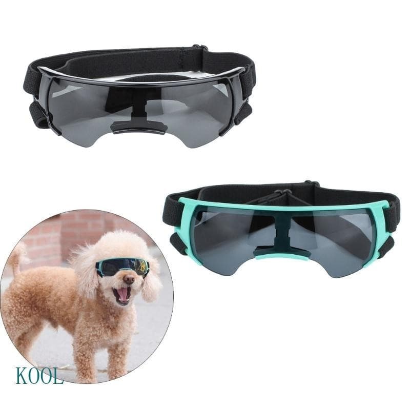 Óculos de Proteção UV para Cães KOOL, Proteção UV para Animais de Estimação, Adequado para Cães Pequenos, Protetor de Ol