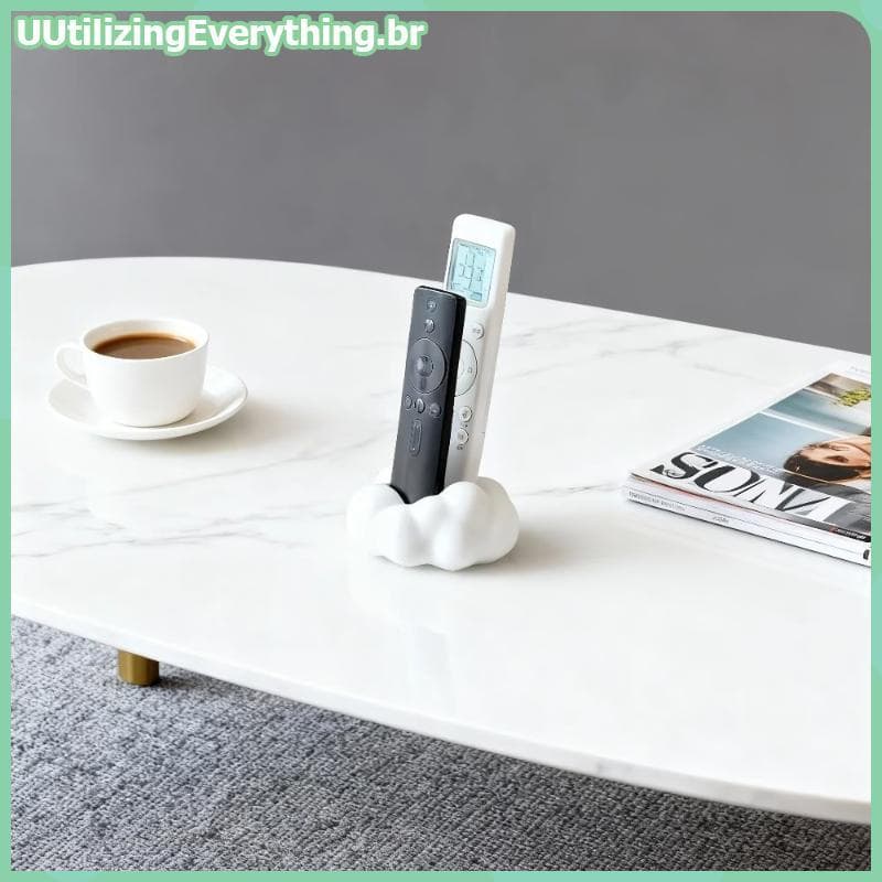 UUTIL Suporte De Controle Remoto Em Forma De Nuvem 3D Fofo-Organizador De Armazenamento Doméstico De Mesa Para Controles