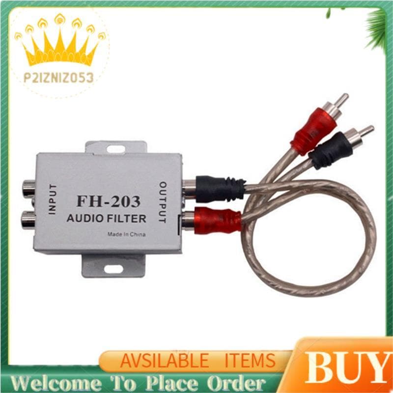 Amplificador Isolador De Ruído De Solo Filtro Buzzing De Carro E Para Estéreo Doméstico , Redutor Supressor