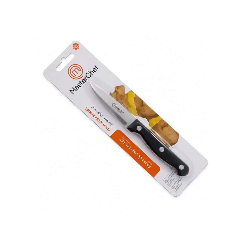 Faca para Legumes 3,5" MasterChef Aço Inox Profissional