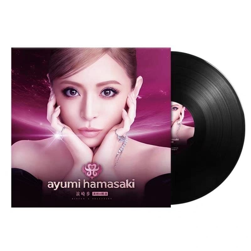 Ayumi Hamasaki em destaque nova máquina de vinil clássica japonesa de música antiga 40 cm LP Record 33 disco giratório d