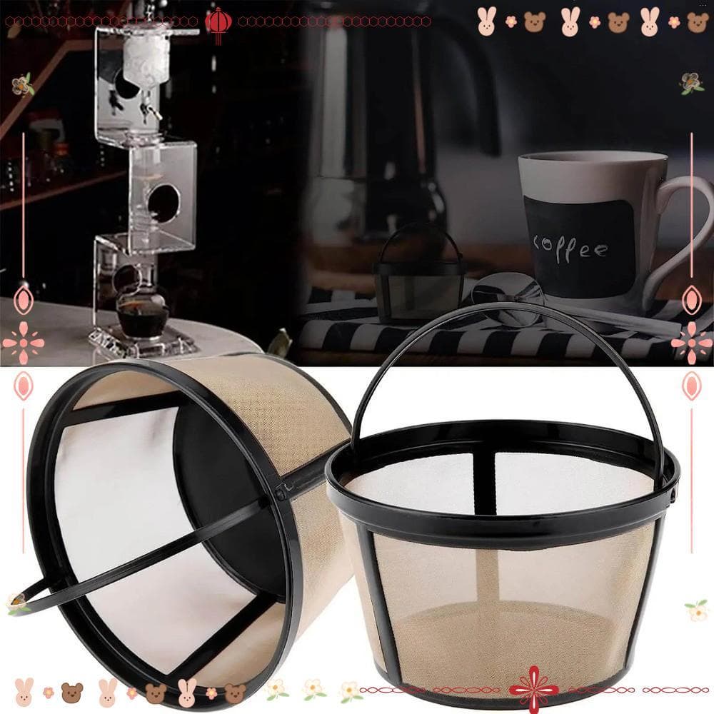 Cesta De Filtro De Café, Tela De Chá De Aço Inoxidável Reutilizável , De Nylon De Malha |