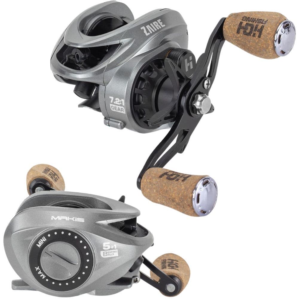 Carretilha Lançamento Zaire Silver Makis Fishing Drag 9kg