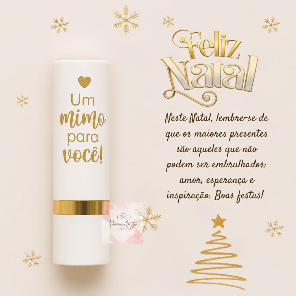 20/40/60 Cartão/Cards + Adesivos para Manteiga de Cacau de Natal (Não acompanha Manteiga de Cacau)Envio Rápido.