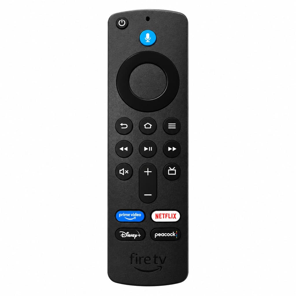 Controle Remoto Compatível Amazon Fire TV Stick Lite Com Alexa