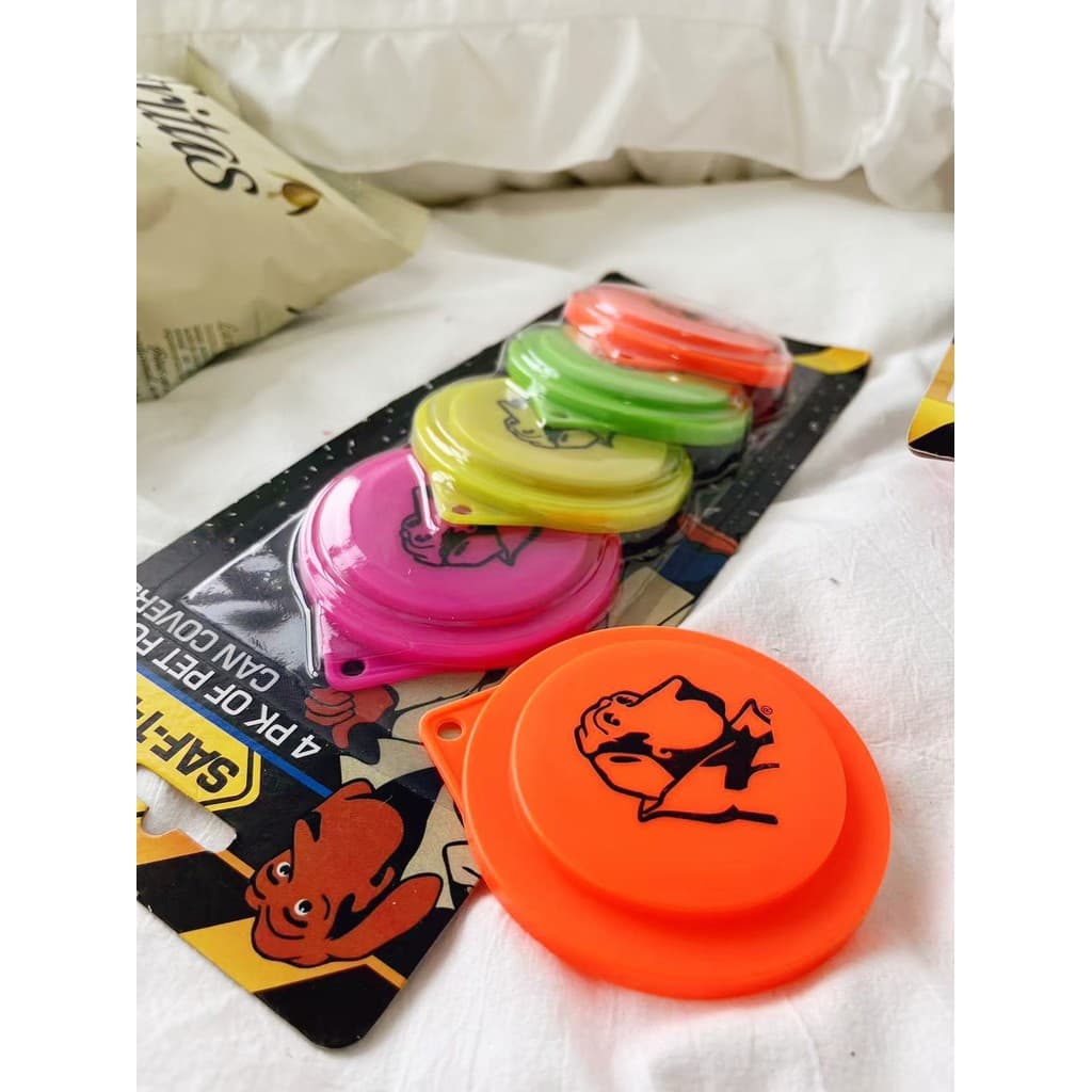 Pedido de comércio exterior comida para animais de estimação pode tampa de vedação Material ecologicamente correto Desig