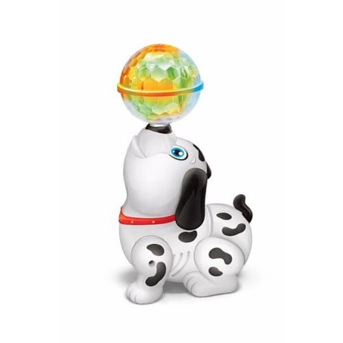 Cachorrinho Dançarino Brinquedo Interativo Luz Musica Movimento 360 Graus Diversao Infantil
