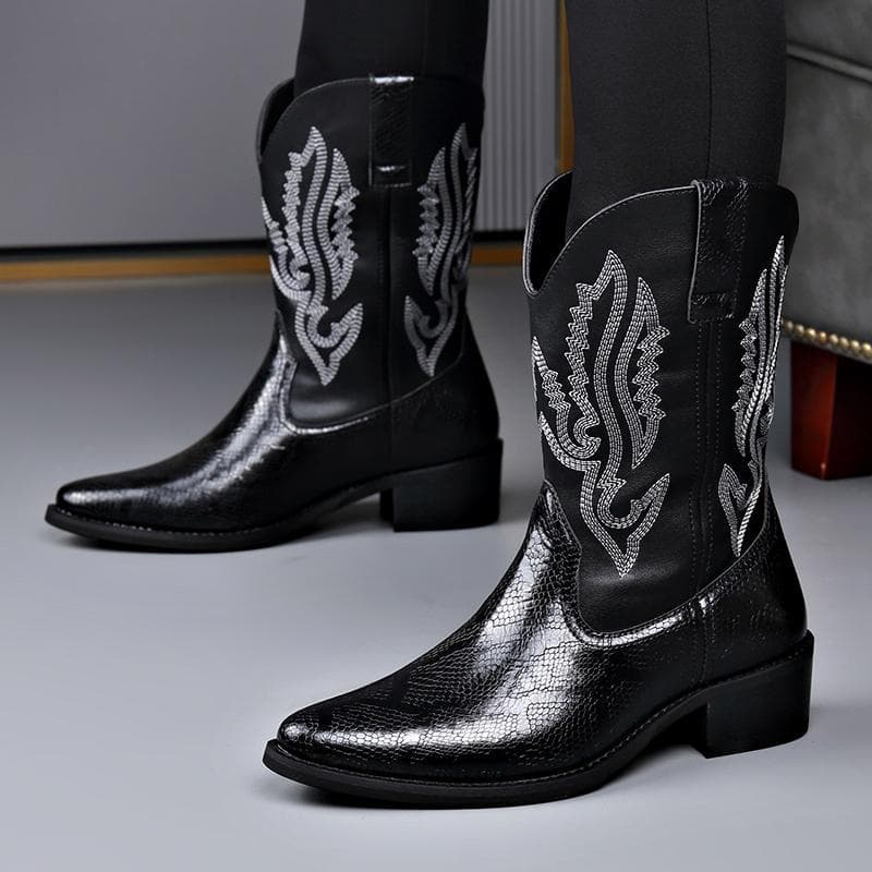 Chelsea botas masculinas ocidentais botas de Cowboy estilo britânico botas de cavaleiro tubo longo ao ar livre Martin bo