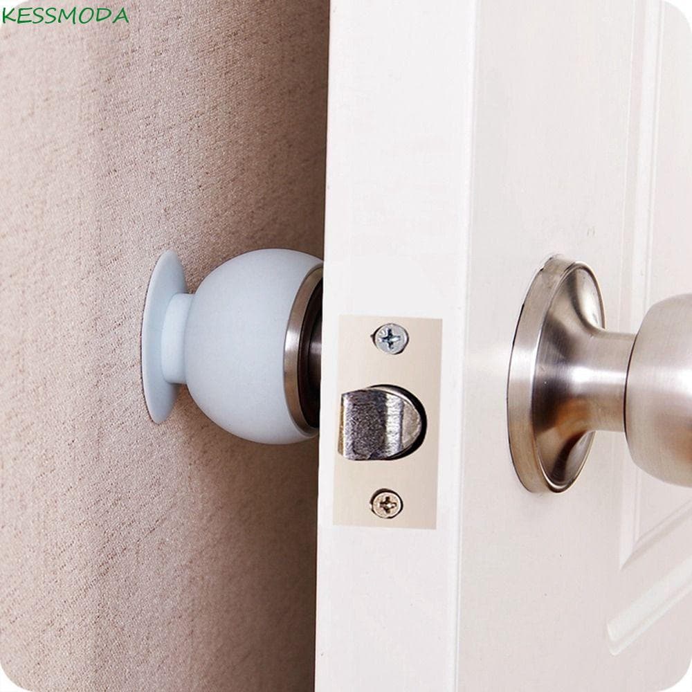 Kesselmanmoda Maçaneta Da Porta Pára-Choque Anticolisão Redondo 1 Peça Tipo Copo Criativo Almofada Antiderrapante