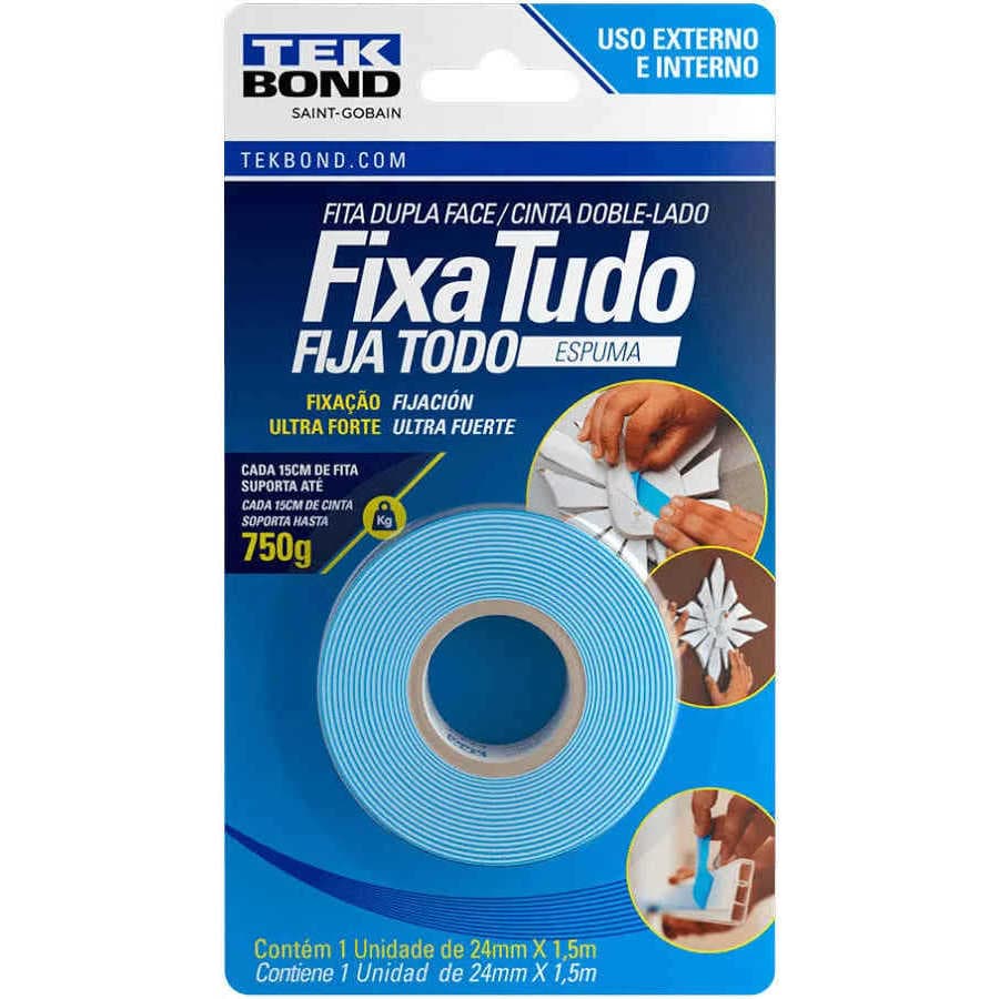 Fita Dupla Face Banana 24x1,5 - Tekbond