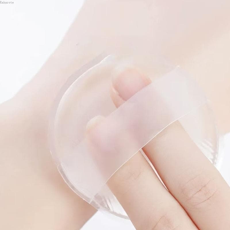 Superfícies Absorventes Cosméticas Do Silicone Para O Projeto Reusável Da Aplicação Lisa Mantém A Forma Após