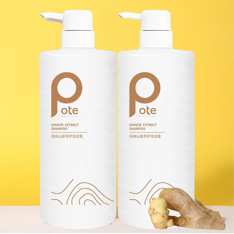 Boti Mountain Ginger Extract Care Shampoo Desengordurante Shampoo Fofo Hidratante Controle de Óleo Macio Grande Capacida