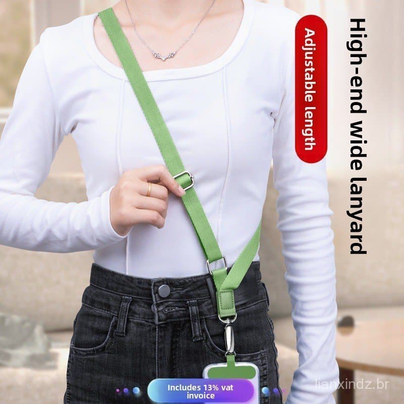 Cordão Para Celular : Estilo Crossbody Ou Mochila , Comprimento Da Alça Ajustável , Larga De Pescoço Evitar Perda