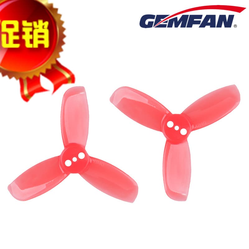 Qianfeng GEMFAN PC 1940 FPV de três lâminas através de hélice de máquina 4 pares de lâminas de hélice