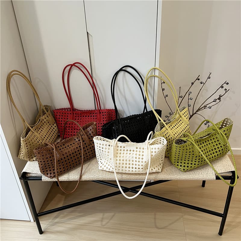 Bolsa bolsa feminina Pequeno armário sujo sentimento de alta qualidade 2026 novo estilo férias férias cesta de vegetais