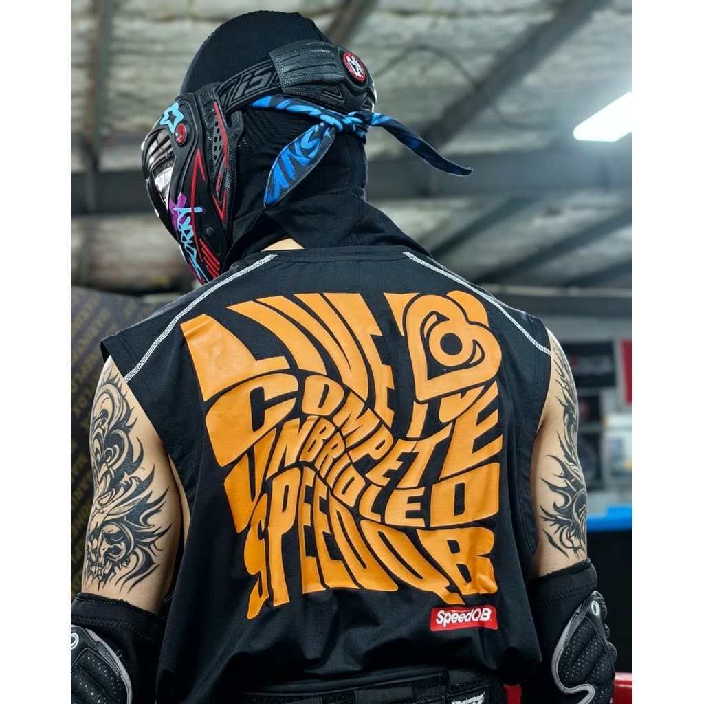 Speedqb Original Colete Sem Mangas SQB Competitivo Velcro Top Tático Tamanho Grande Extra Grande Elástico de Água