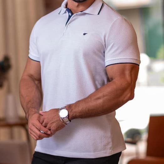 Camisa Gola Polo Masculina Várias Cores Qualidade Premium