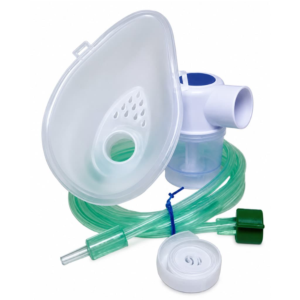 Kit Acessórios Para Inalador Omron I205 AVD1.6 Copo Nebulizador Máscaras e Tubo