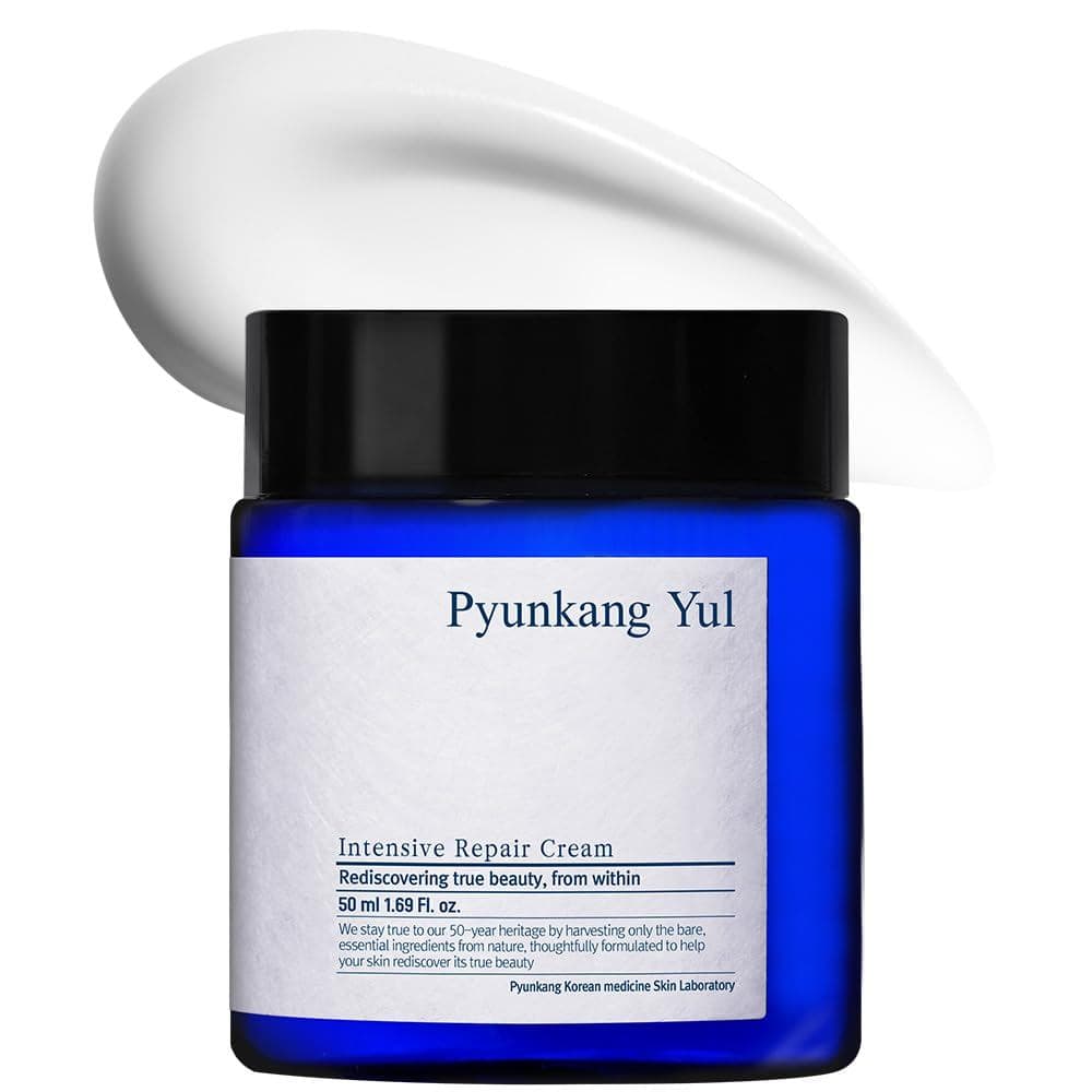 Pyunkang Yul PKY Creme Reparador Intensivo - Hidratante com Ceramidas para Pele Seca com Manteiga de Karité e Óleo de Ma