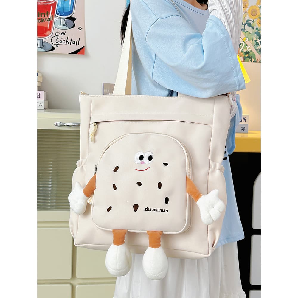 Bolsa tutorial infantil leve à prova d'água para estudantes, bolsa escolar para meninas, bolsa fofa para estudantes da e