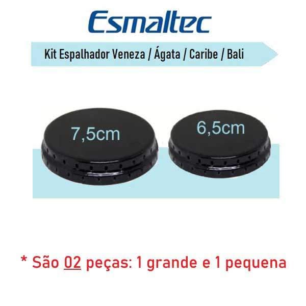 KIT com 02 Espalhadores ESMALTEC Veneza/Ágata/ Caribe/Munique/Bali - (01 Pequeno + 01 Grande)