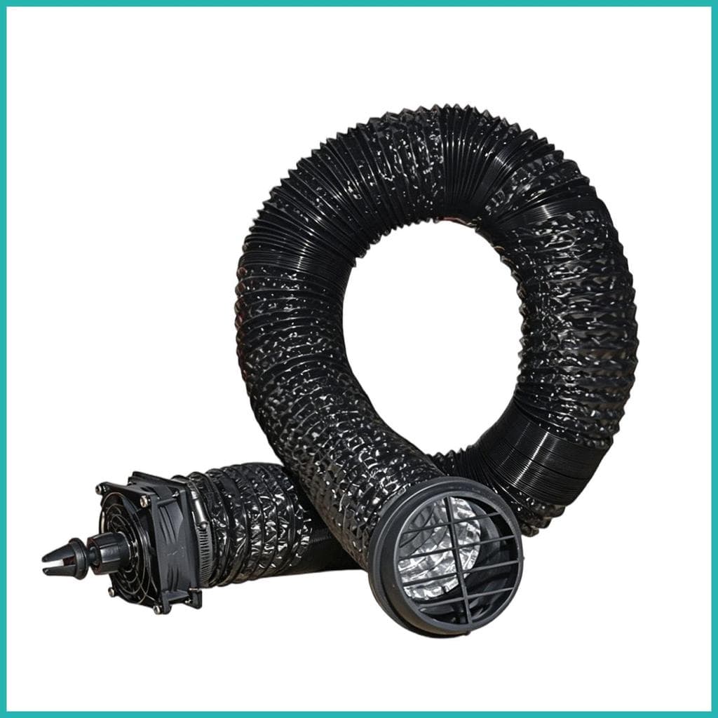 Extensor De Ventilação Ac Para Carro , Mangueira Dobrável De 39 Polegadas , Acessório Acampamento , Conjunto Motoristas