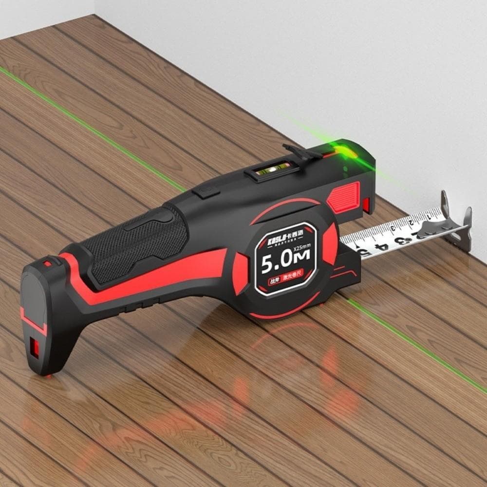 Fita Métrica A Laser  , Digital 3 Em 1 Recarregável , Nível De Alta Precisão