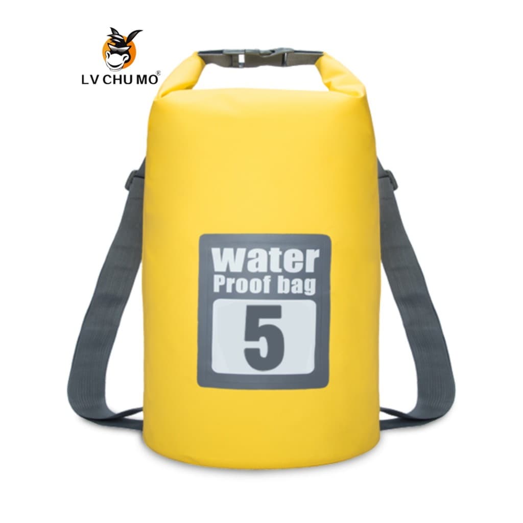 Seguidor peido flutuante 5L saco à prova dwaterproof água mergulho saco à prova dwaterproof água ombro duplo Upstream Ra