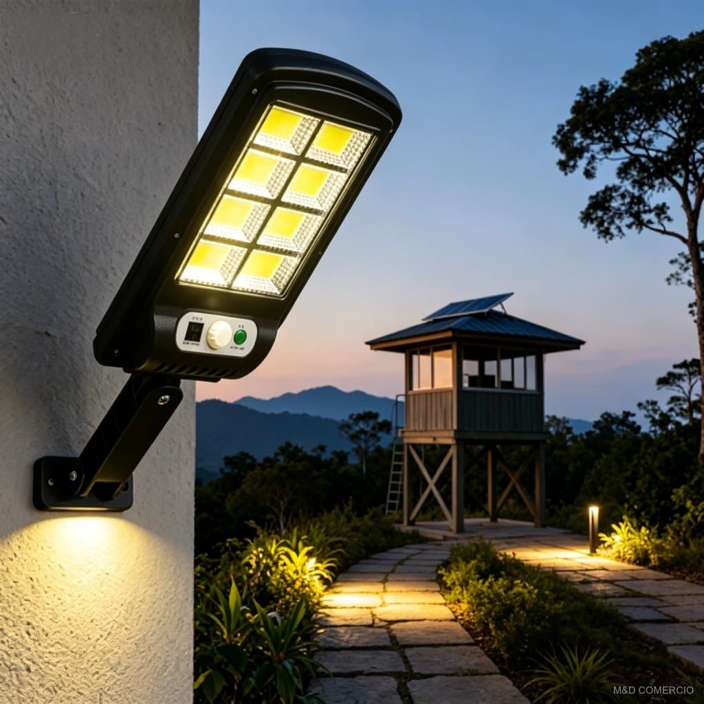 3 Pcs Luz Solar Eficiente Poupa Energia E Dinheiro Com Segurança Contra Choques Operação Automática E Baixo Carbono