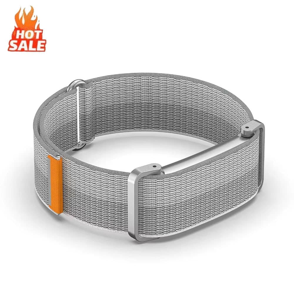 Pulseira De Relógio De Nylon Para Google Fitbit Air , Respirável , Ajustável , Esportiva , Substituição , Leve , Homens