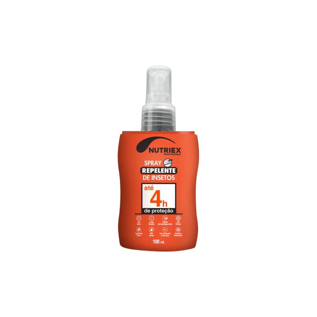 Spray Repelente de Insetos Profissional 4 horas 100ml Nutriex