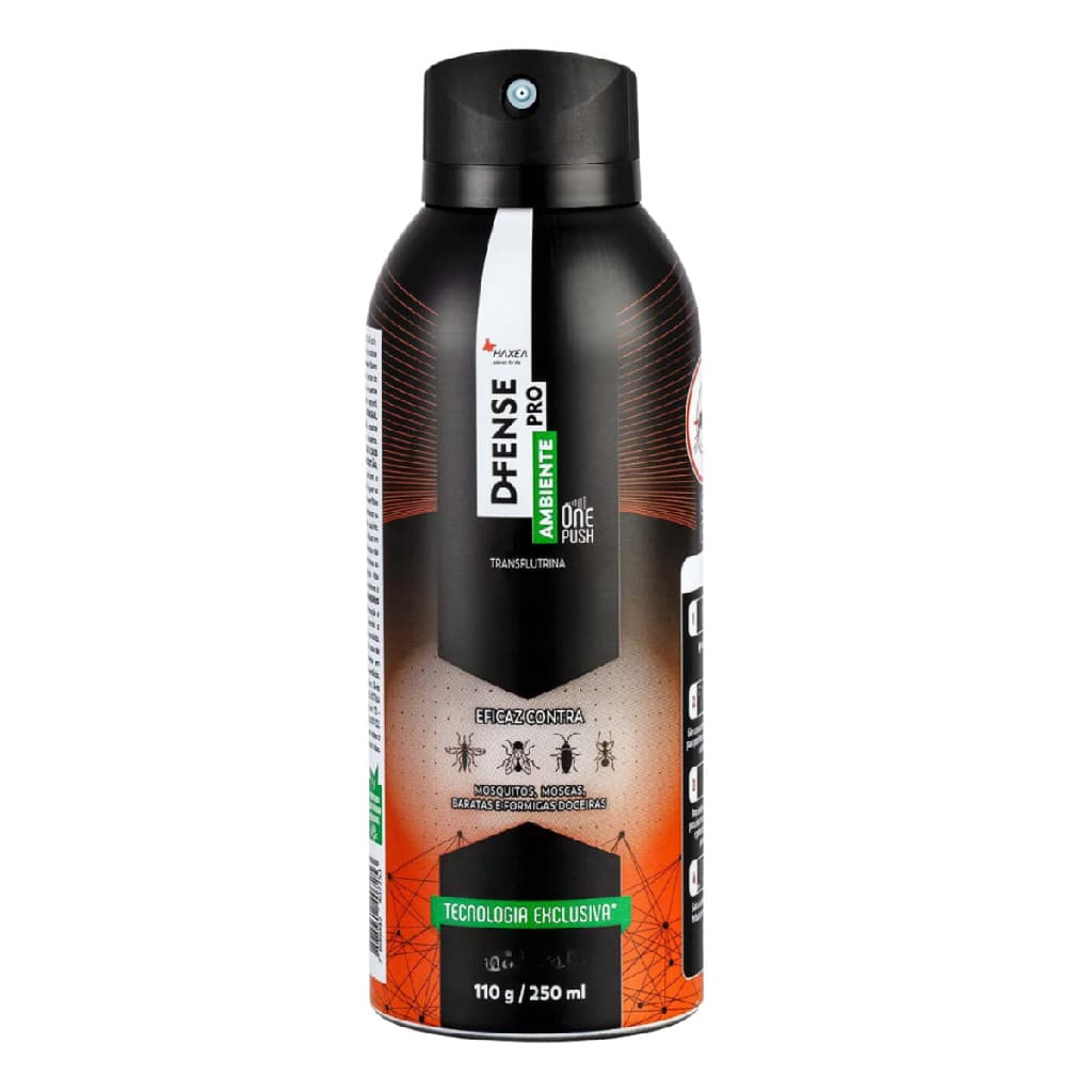 D-Fense Pro Ambiente Haxea 250ml Proteção Para Ambientes Internos