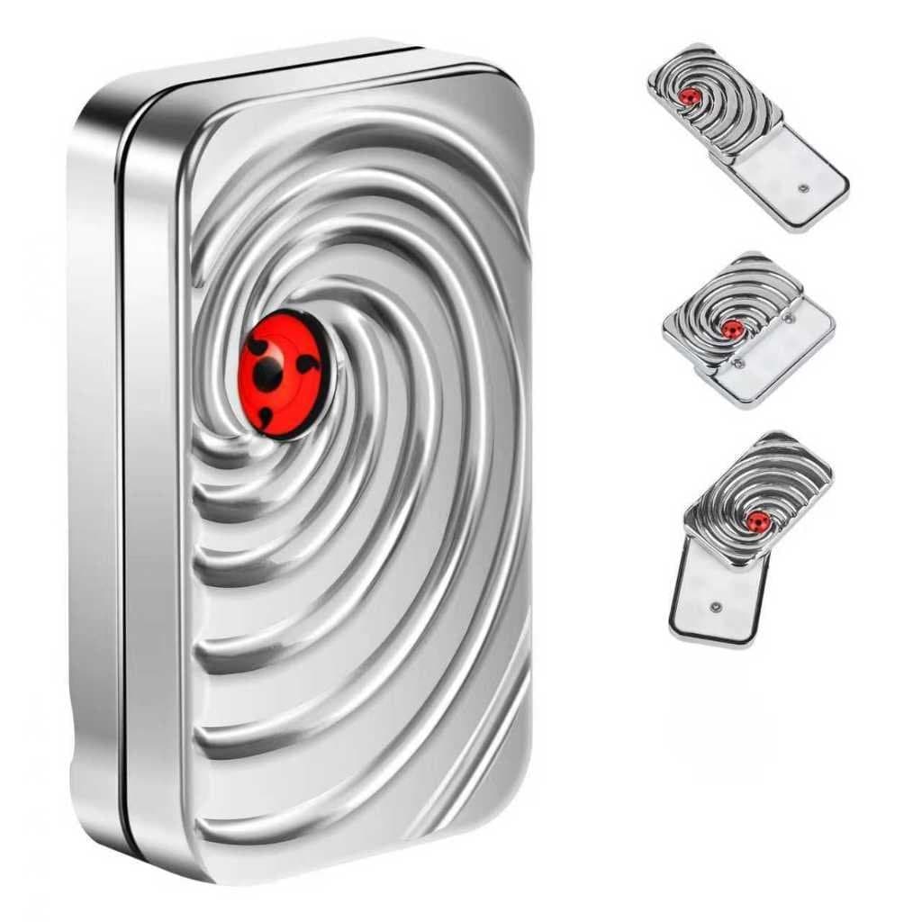 Brinquedo deslizante de metal EDC de 1 peça, deslizador magnético infinito para alívio do estresse em adultos.