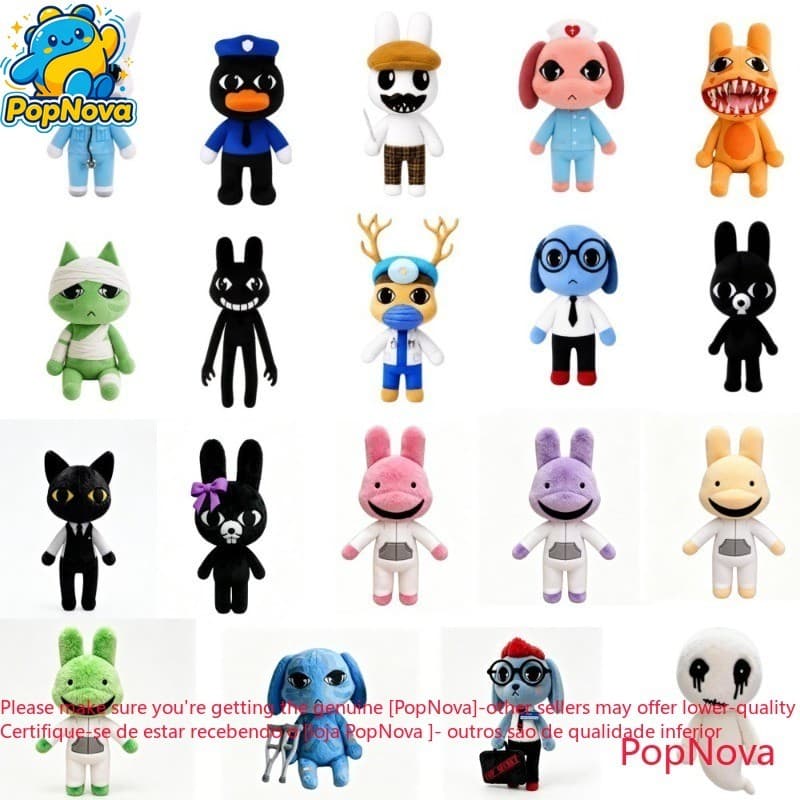 Roblox Animal Hospital Brinquedo De Pelúcia Enfermeira Médico Presente Popular