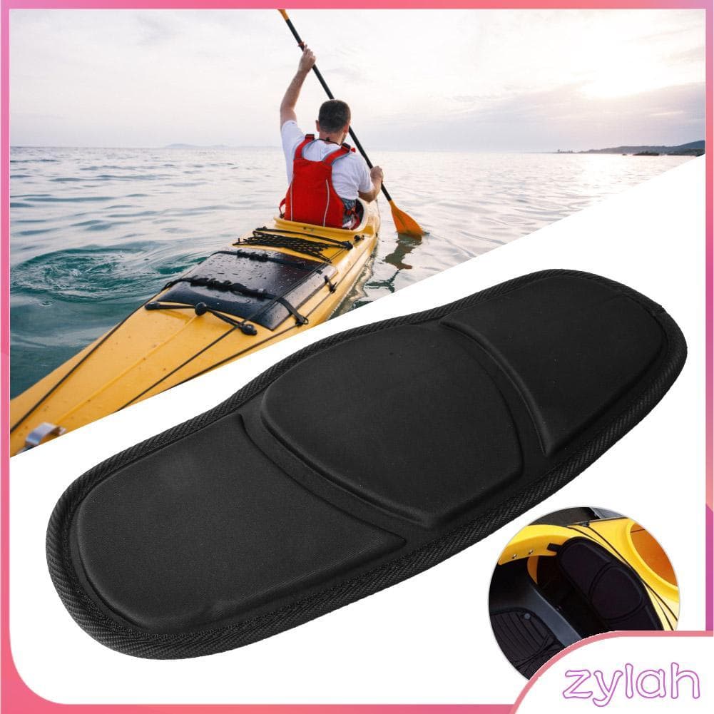 zylah.br Acouto Kayak Antiderrapante Canoa Encosto Almofada Confortável Barco Marinho Preto