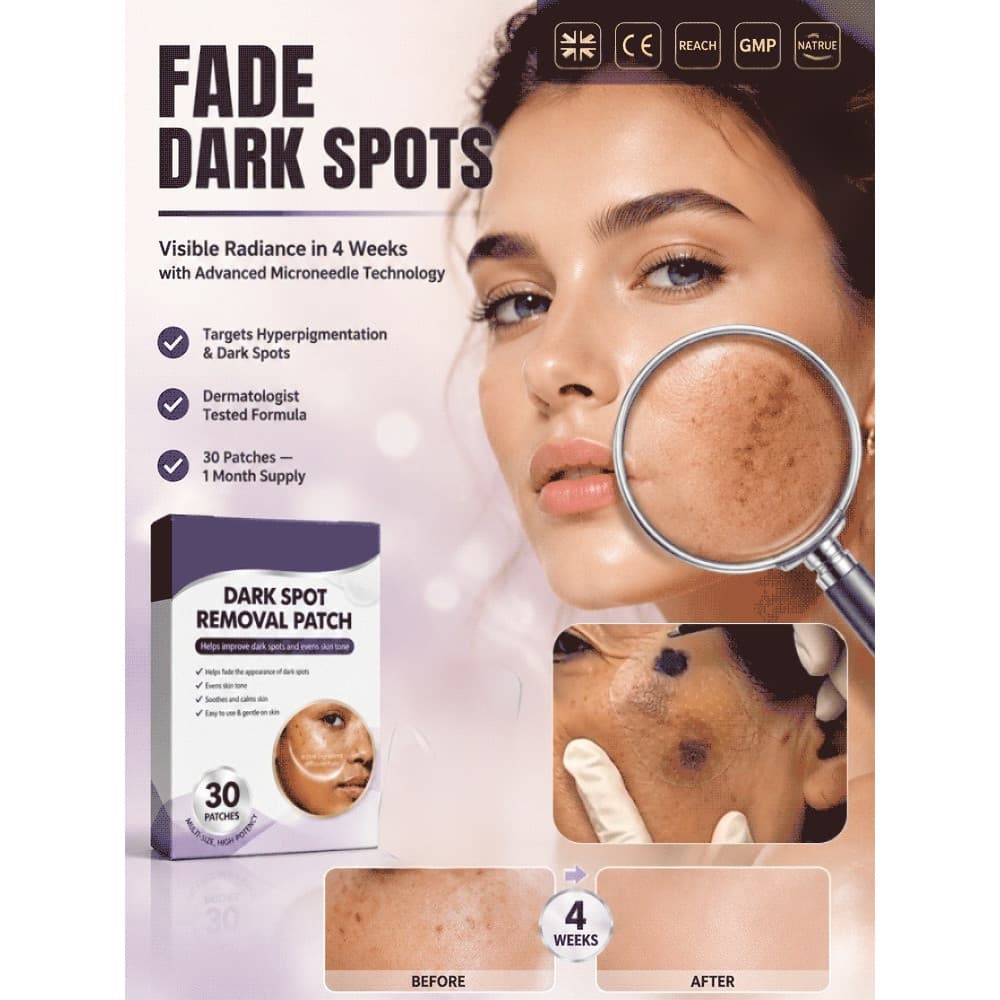 Patches Dissolventes De Melanina Invisíveis