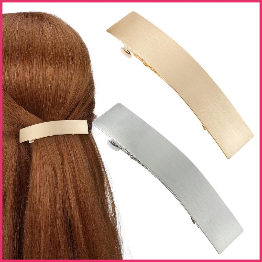 Grampos De Cabelo Planos Para Mulheres , Presilhas Retrô Eventos Formais Vintage Francesas , Retangulares , Primavera ,