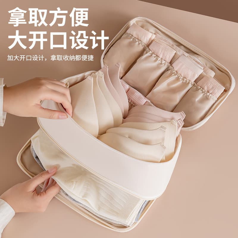Saco de armazenamento de sutiã de roupa interior de viagem de negócios grande capacidade meias Sub-embalagem saco portát