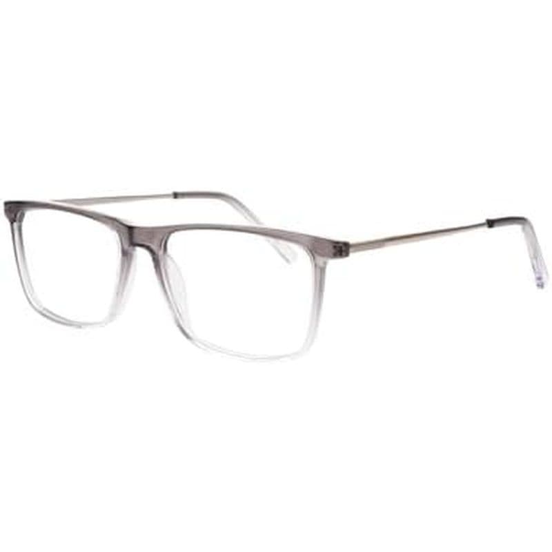 Armação De Óculos XPL VALIANT Eyewear V-2121 , Cinza Desbotado E Prata , 54-16-145