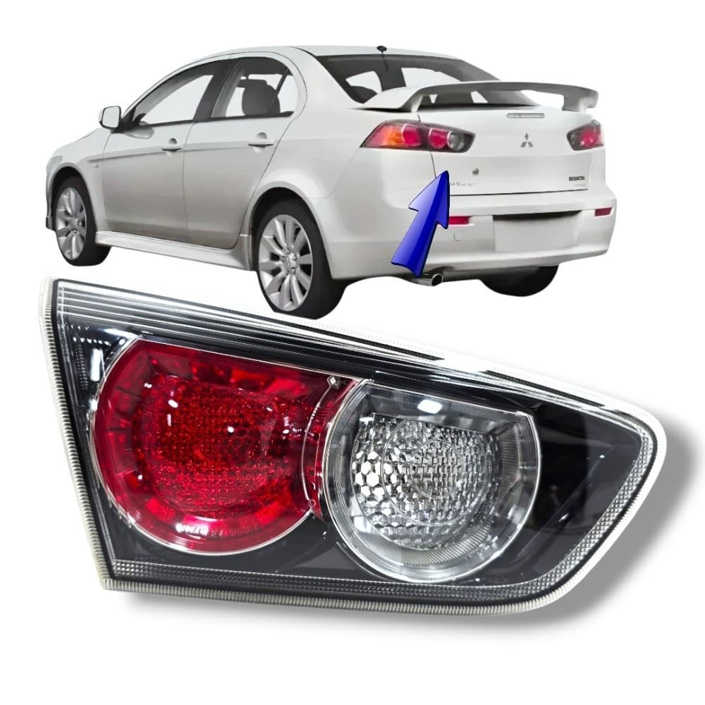 Lanterna esquerda tampa mitsubishi Lancer 2008 a 17 original
