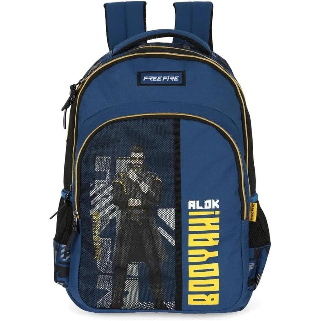 Mochila de Costas Free Fire Luxcel Azul - Ms49784ff