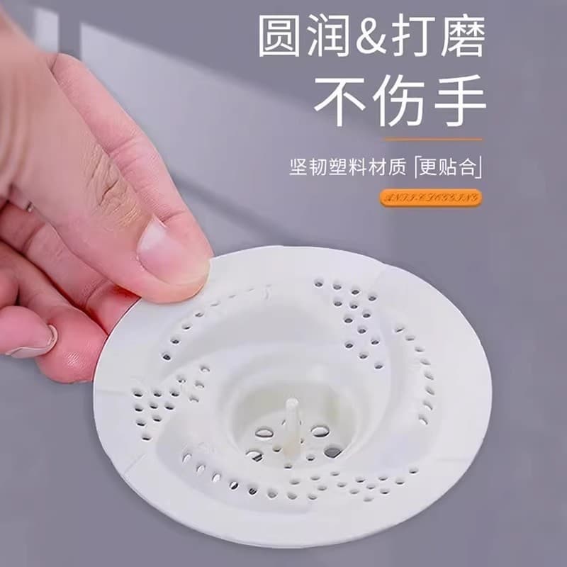 Novo ralo de piso vortex para banheiro, ralo de piso whirlwind para cozinha e lavabo, dispositivo rotativo anti-insetos,