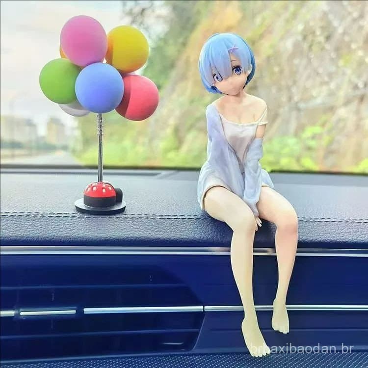 Novo produto: Re:Zero - Começando uma Vida em Outro Mundo, pijamas da Rem e da Ram, cadeira, modelo de figura de anime,